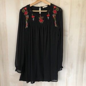 Altar’s State sheer shift dress